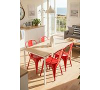 RegalosMiguel Pack 4 Sillas Torix - Rojo