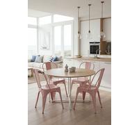 RegalosMiguel Pack 4 Sillas Torix - Rosa