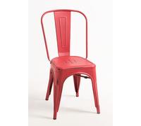 RegalosMiguel Pack 4 Sillas Torix Vintage - Rojo vintage