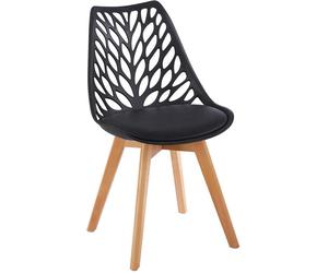 RegalosMiguel Pack 4 Sillas Viva - Negro