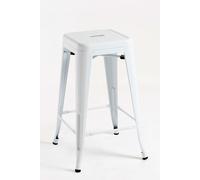 RegalosMiguel Pack 4 Taburetes Torix Bajos - Blanco