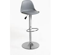 RegalosMiguel Pack 4 Taburetes Tulipa - Gris claro