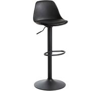 RegalosMiguel Pack 4 Taburetes Tulipa Total - Negro