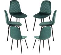 RegalosMiguel Pack 6 Sillas Boide - Verde