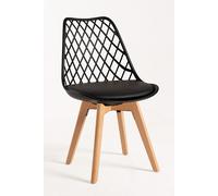 RegalosMiguel Pack 6 Sillas Mima - Negro