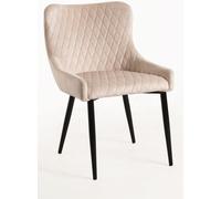 RegalosMiguel Pack 6 Sillas Sanda Terciopelo - Beige