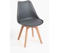 RegalosMiguel Pack 6 Sillas Synk Basic - Gris oscuro
