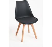 RegalosMiguel Pack 6 Sillas Synk Basic - Negro