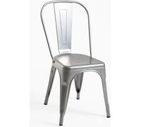 RegalosMiguel Pack 6 Sillas Torix - Gris metalizado