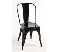 RegalosMiguel Pack 6 Sillas Torix - Negro