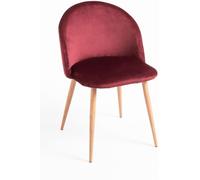 RegalosMiguel Pack 6 Sillas Vint Terciopelo - Fucsia