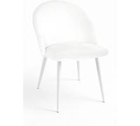 RegalosMiguel Pack 6 Sillas White Vint Terciopelo - Blanco