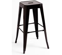 Regalos Miguel - Packs Taburetes Altos - Pack 6 Taburetes Torix Altos - Negro