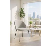 RegalosMiguel Silla Black Dalnia Tela - Gris claro