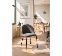 RegalosMiguel Silla Black Dalnia Tela - Gris oscuro