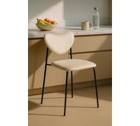 RegalosMiguel Silla Cora Black Terciopelo - Beige