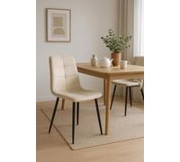 RegalosMiguel Silla Daris Terciopelo - Beige