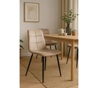 RegalosMiguel Silla Daris Terciopelo - Gris claro