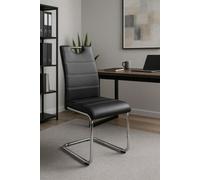 Regalos Miguel - Sillas Comedor - Silla Hallen Polipiel - Negro