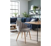 RegalosMiguel Silla Hand Terciopelo - Gris