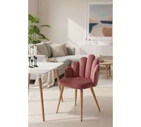 RegalosMiguel Silla Hand Terciopelo - Rosa