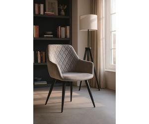 RegalosMiguel Silla Kres Terciopelo - Gris