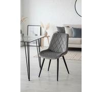 RegalosMiguel Silla Min Terciopelo - Gris