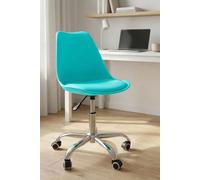 Regalos Miguel - Silla de Oficina Neo en Aguamarina - Máxima Ergonomía - Ideal para Escritorio y Gaming