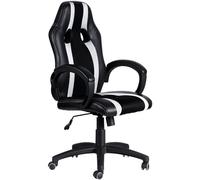 RegalosMiguel Silla Race - Blanco y Negro