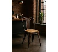 RegalosMiguel Silla Torix Madera Natural - Marrón