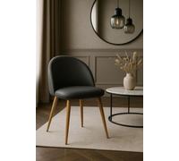 RegalosMiguel Silla Vint Polipiel - Gris