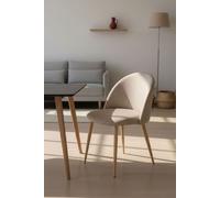 RegalosMiguel Silla Vint Tela - Beige