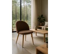 RegalosMiguel Silla Vint Tela - Marrón