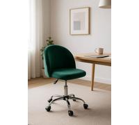 RegalosMiguel Silla Vint Terciopelo Office - Verde