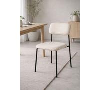 RegalosMiguel Silla Vius Black Terciopelo - Beige