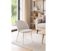 RegalosMiguel Silla White Vint Tela - Blanco