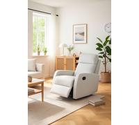 Regalos Miguel - Sofás y Sillones - Sillón Relax Reclinable Trimax Polipiel - Gris Claro