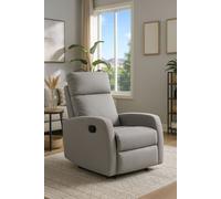 RegalosMiguel Sillón Relax Reclinable Trimax Polipiel - Gris oscuro