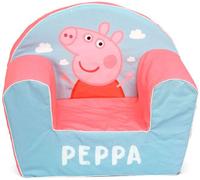 ARDITEX Sillón Infantil Peppa Pig, Sofá Desenfundable de Espuma 42x52x32 cm