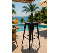 RegalosMiguel Taburete Torix Alto - Marrón