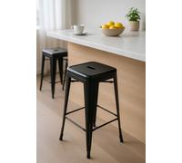 RegalosMiguel Taburete Torix Bajo - Negro mate