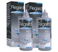 Regard 2x355ml - Solución de Limpieza y Desinfección para Lentes de Contacto - Sin Conservantes - Salud Ocular Completa - Acción Humectante y Oxigenante