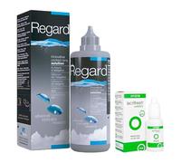 Regard 355ml + Lacrifresh Comfort 15ml | Solución Única Lentes Contacto | Para Ojo Seco y Alergias | Pack Ahorro