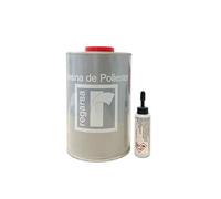 REGARSA - RESINA POLIESTER CON CATALIZADOR 1 Kg