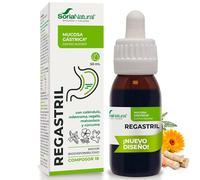Regastril Composor 18, 50 ml, Soria Natural | Caléndula y milenrama - Regaliz y malvavisco - Cúrcuma - Mucosa gastrointestinal - Protección gástrica