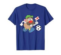 Regate de fútbol de Mr Potato Head Camiseta, Hombre, Azul Real, XXL