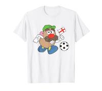 Regate de fútbol de Mr Potato Head Camiseta, Hombre, Blanco, 6XL
