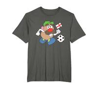 Regate de fútbol de Mr Potato Head Camiseta, Hombre Tallas Grandes, Asfalto, 6X Alto