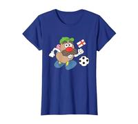 Regate de fútbol de Mr Potato Head Camiseta, Mujer, Azul Real, XL