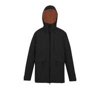 Regatta Jacket Chaqueta Impermeable Balaton para Hombre, Negro (Pumpkin Spice), M